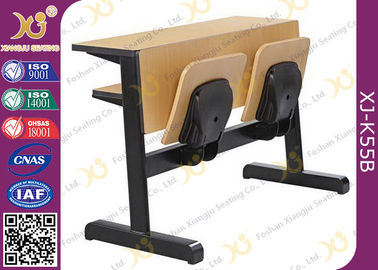 Китай Мебель класса коллежа овальной стальной пробки складывая/деревянная таблица класса поставщик