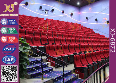 Китай Подсказка посадочных мест евро вверх по стульям театра кино подлокотника для гигантского театра экрана поставщик