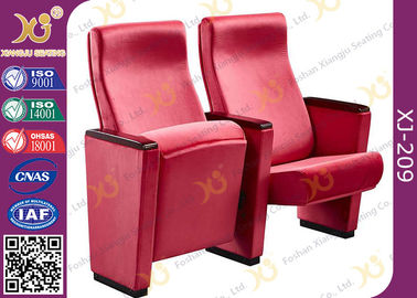 Китай Полностью обитые стулья аудитории чехла из материи/посадочные места с спрятанной фиксированной ногой поставщик
