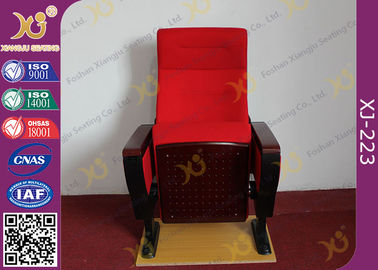 Китай Современные стулья конференц-зала с пусковой площадкой сочинительства в рамке руки/металла поставщик