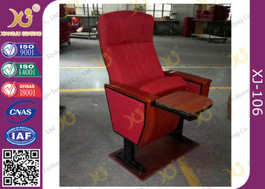 Китай Установленные стулья аудитории общественной школы ткани цвета грецкого ореха пола деревянные поставщик