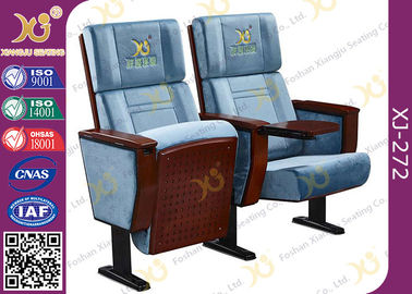 Китай Тип разделенный равниной стул аудитории заднего люнета с шить логотипами/местами кинотеатра поставщик