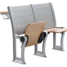 Китай Огнеупорные стулья складчатости металла переклейки для лекционного зала с прочной конструкцией поставщик