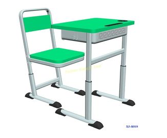 Китай К019 определяют двойной современные стол и стул студента установленные с материалом ХДПЭ паза поставщик
