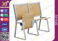 Столы школы лекционного зала прикрепленные местами и мебель стула деревянная складывая поставщик