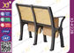 Деревянные таблицы и стулы класса коллежа рамки алюминиевого сплава доски поставщик
