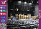 Микро- стулья театра кино цвета двойника Леатеретте волокна в пластиковом большом подлокотнике поставщик