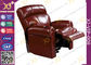 Реальный кожаный стул Реклинер кино, софа домашнего кинотеатра с планшетом еды поставщик