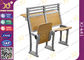 Алюминиевый стол и стул класса Моундед пола рамки установленные для студентов с сетью книги поставщик