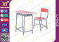 Стол студента МДФ рамки металла и набор стула для тренируя покрытого порошка комнаты поставщик