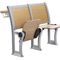 стулья складчатости переклейки задней части стали 1.5мм деревянные с мебелью класса ящика/школы поставщик