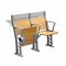 Алюминиевые лекционный зал стойки/стол и стул школы с максимумом назад подготовили заднюю часть и место переклейки поставщик