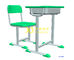 Одиночная двойные таблица и стул студента установленные с материалом ХДПЭ паза поставщик