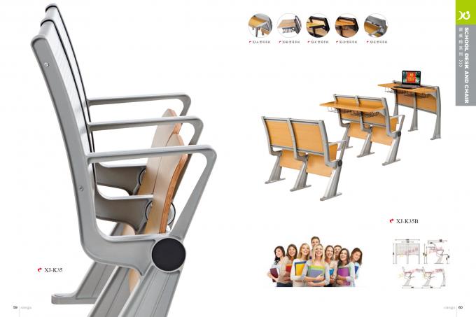 Стол студента умные и переклейка стульев/задняя часть стали для мебели коллежа