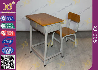 Китай Придавая огнестойкость стол и стул студента рамки металла установленные для начальной школы поставщик