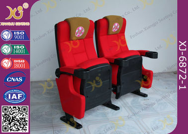 Китай Нажмите назад посадочные места фильма ног стульев театра функции складывая съемные для аудитории поставщик