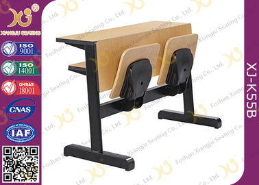 Китай Изготовленный на заказ стол мебели класса коллежа переклейки размера и сложенное место стула поставщик
