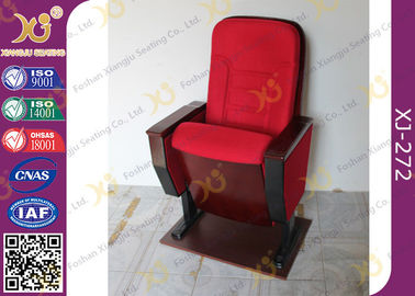 Китай Публика сложила стулья аудитории облицовки/красные посадочные места лекционного зала поставщик
