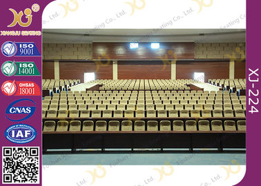 Китай Покрасьте посадочные места театра гибкого подлокотника переклейки коммерчески для акустических комнаты/аудитории поставщик