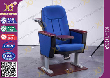 Китай Анти- стулья аудитории тканевого материала пятна с коробкой и таблицей ноги утюга нормального поставщик