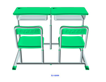 Китай ХДПЭ стола и стула студента мяты утюга зеленого мебель школы установленного регулируемая поставщик