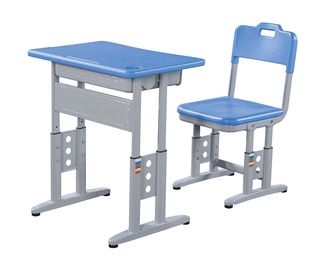 Китай Двойная стальные таблица и стул верхней части ПП трубки установленные с большим ящиком для конференц-зала поставщик