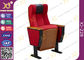 Пол - установленные стулы посадочных мест театра ноги коммерчески с деревянной раковиной переклейки подлокотника поставщик