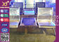 Стулы места ожидания подлокотника алюминиевого сплава PU кожаные для железнодорожного вокзала поставщик