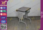 Пре- собранный металл ягнится стол и стул школы установленные с электростатическим покрытием порошка поставщик