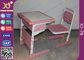 Одиночные стол и стул школы Childs студента с регулируемой белой доской эскиза поставщик