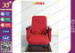 ПП обстреливают для стульев аудитории, посадочных мест театра аудитории фиксированной ноги ретрактабле в красном цвете поставщик