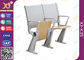 Стол студента умные и переклейка стульев/задняя часть стали для мебели коллежа поставщик