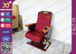 Античные золотые стулья посадочных мест театра облицовки краски с держателем подлокотника/чашки твердой древесины поставщик