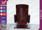 Античные золотые стулья посадочных мест театра облицовки краски с держателем подлокотника/чашки твердой древесины поставщик