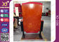Установленные стулья аудитории общественной школы ткани цвета грецкого ореха пола деревянные поставщик