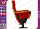 Красные стулья посадочных мест театра стадиона чехла из материи с держателем напитка/сложили места фильма поставщик
