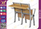Деревянный стол и стул студента колледжа установленные с алюминиевой рамкой поставщик