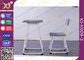 Пластиковые стол исследования места и набор стула в серым высоте подгонянной цветом поставщик