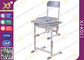 Стол студента столешницы ХДПЭ одиночный и рамка стула установленная алюминиевая Царапина-устойчивая поставщик