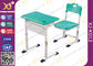 Стол и стул школы студента класса одиночный современные установленные с рамкой алюминиевого сплава поставщик