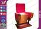 Современные сложенные коммерчески стулья аудитории с сильной стальной структурной одиночной ногой поставщик