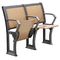Стол и стул складной железной переклейки металла деревянный установленные для лекционного зала школы поставщик