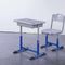 Одиночная двойные современные таблица и стул студента установленные с материалом ХДПЭ паза поставщик