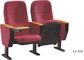 Удобные стулья аудитории лекционного зала с железным огнем Ретардент ноги поставщик